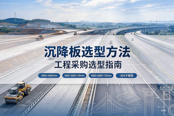 海淀区沉降板选择方法