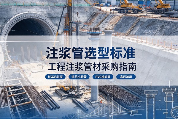 海淀区注浆管选型标准