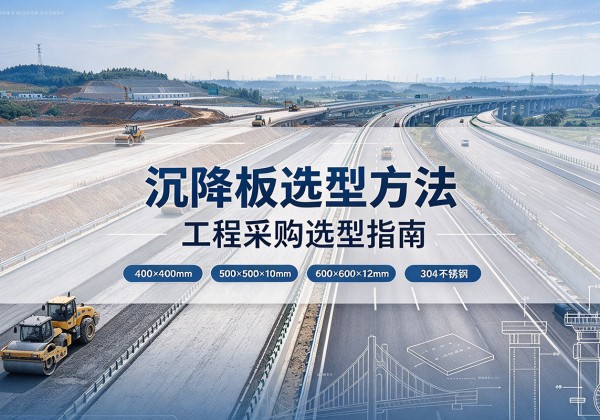 海淀区沉降板选择方法