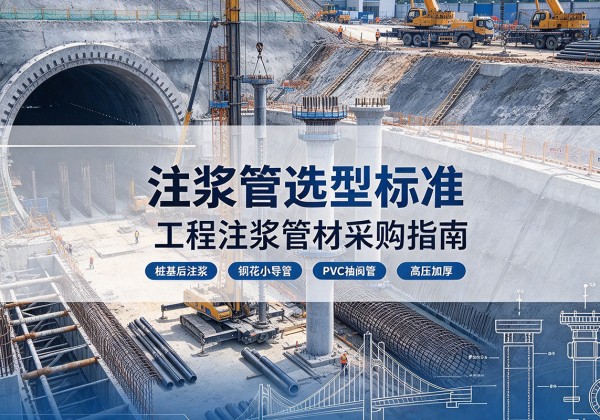 海淀区注浆管选型标准